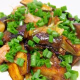 薬味たっぷり!なすと豚肉のしょうが焼き